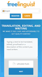 Mobile Screenshot of freelinguist.com